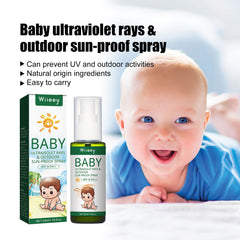 Baby Ultraviolet Rays & Outdoor Sun-Proof Spray, Protect The Skin From Strong Sun And Protect The Baby's Outdoor Activities