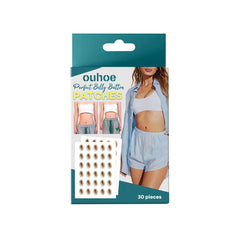 Shaped-up Belly Button Sticker, Height Beauty Body Emulates Waterproof Belly Button Sticker