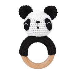 Carving Name Baby Soothing Bell Newborn Gift Bath Gift Knitted Cartoon Doll