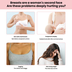Beauty Massage Oil Breast Gentle Moisturizing Treatment Full And Firm Breast Volumizing Massage Treatment